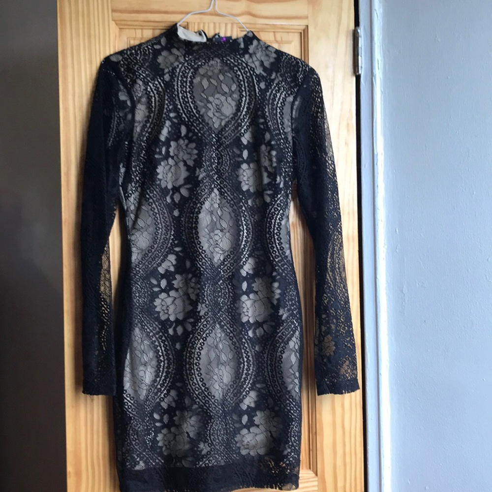 Hot Miami Styles Lace Dress